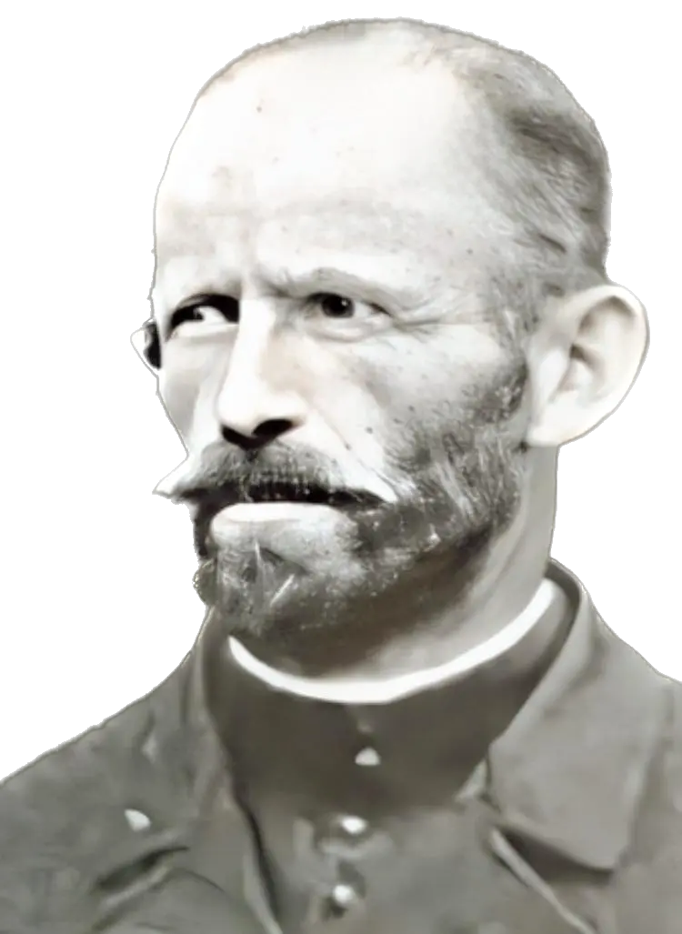 Archival portrait of Father Pierre-Marie Brochard