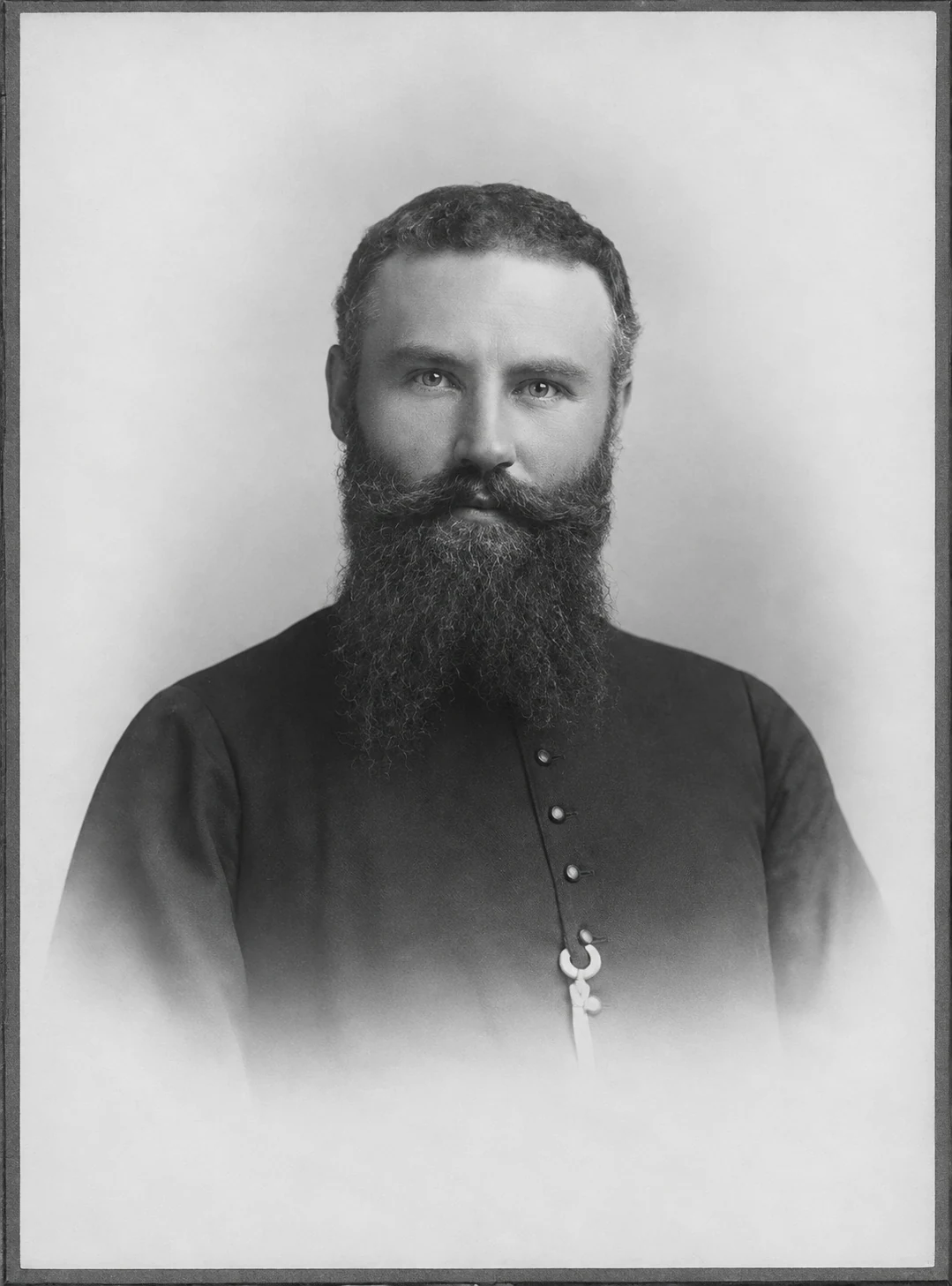 Restored portrait of Father Jean Le Jollec